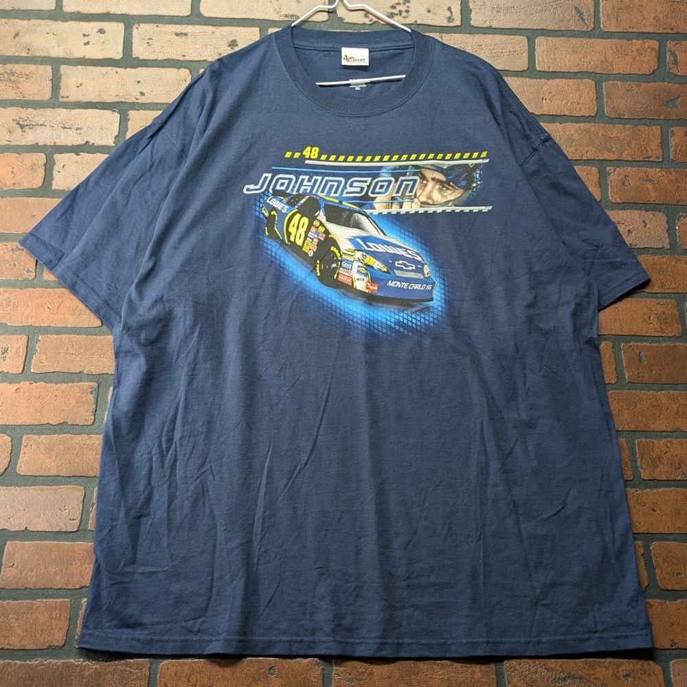 Chase Authentics Jimmie Johnson #48‎ Lowe's Nascar T-Shirt NWT